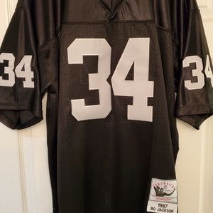 New XL Raiders Bo Jackson Jersey